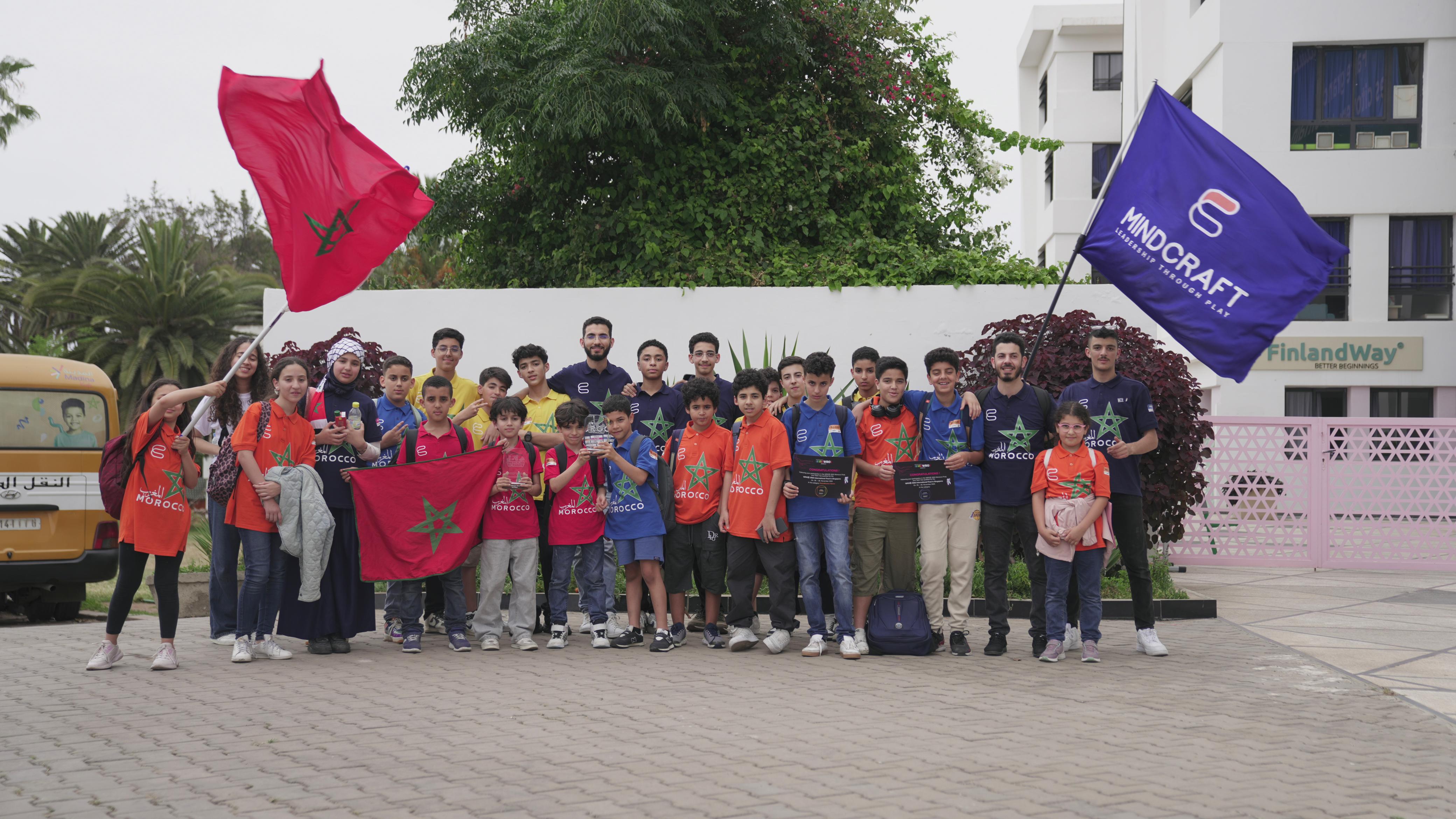 National Robotics olympiads WRO Morocco